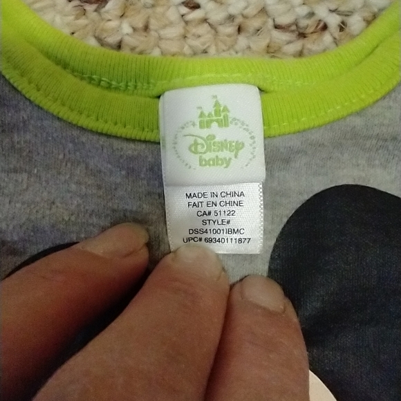 6/$15 Size 3-6 M Mickey mouse Disney onesie - Picture 5 of 8